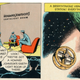 Illustration for article titled em2001: A Space Odyssey/em explained on a 1968 childs menu